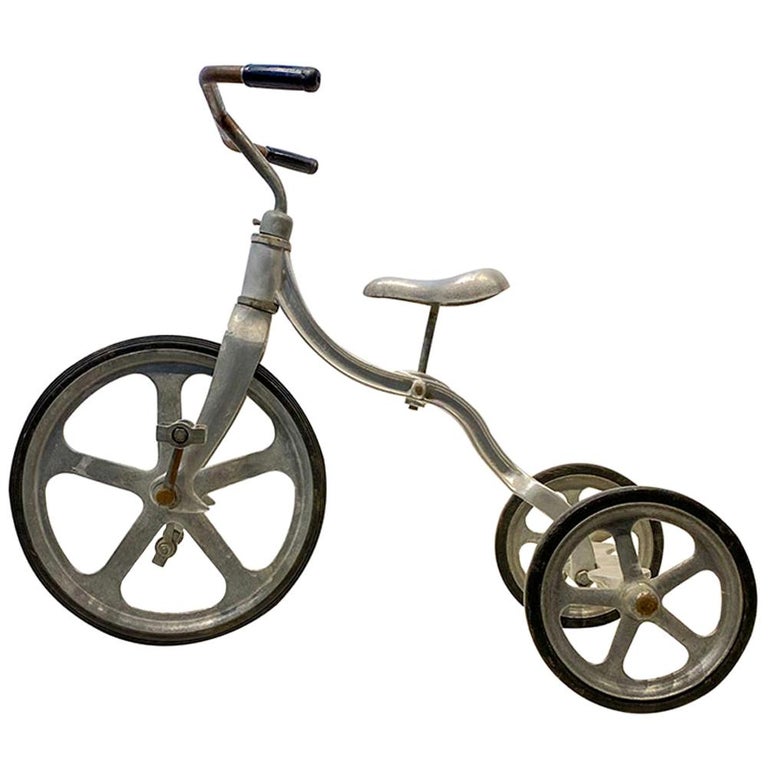 Anthony Bros. Convert-O Bike Cast Aluminum Convertible Tricycle / Bicycle  For Sale at 1stDibs