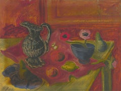 Anthony Brown (1906-1987) - Double Sided 1948 Oil, Still Life and Forest Storm