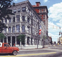 Photorealist Print "Court and Chenango" Anthony Brunelli