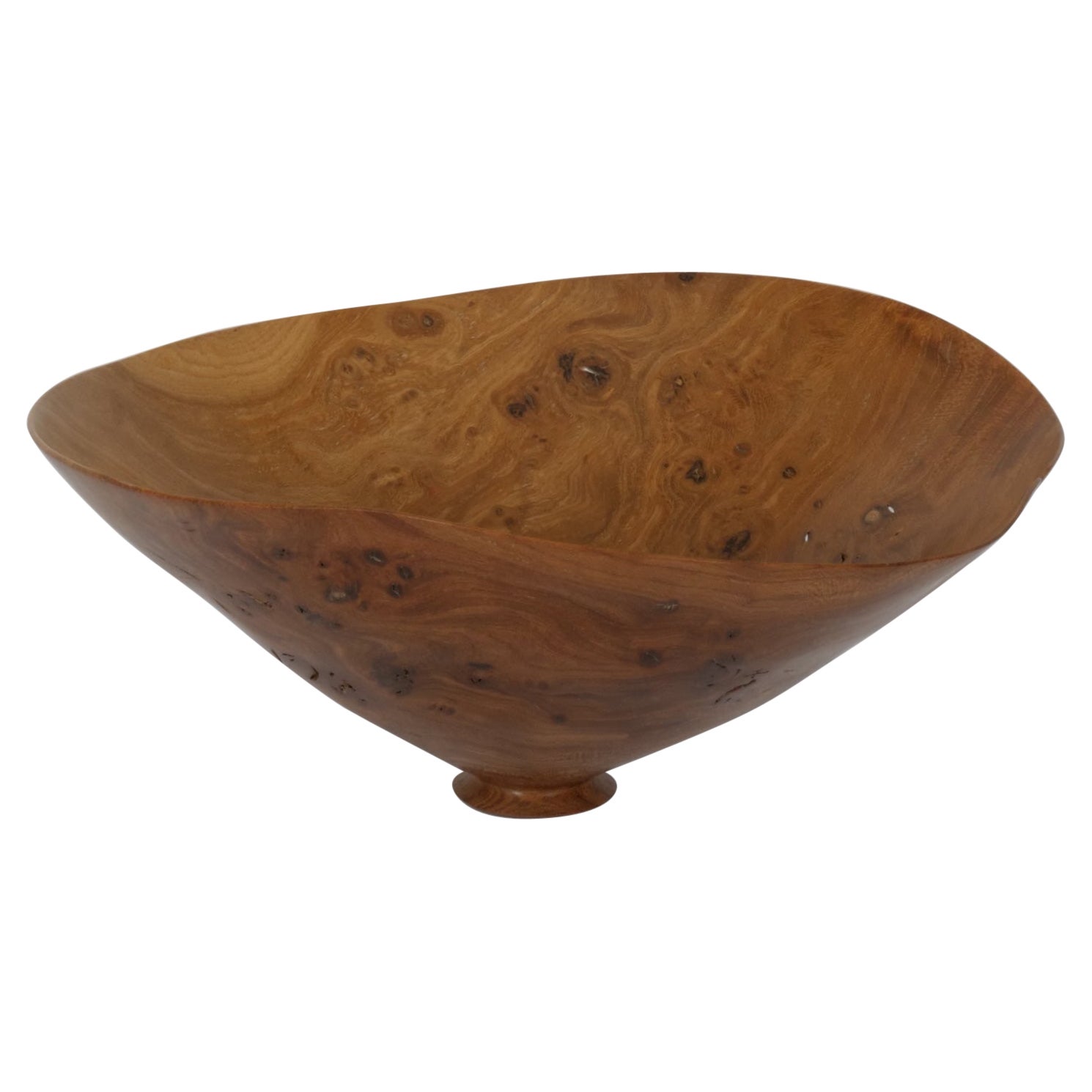 Anthony Bryant burl oak wood bowl c2001