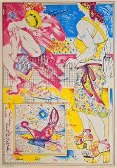 Giovane Sopra Geremia (Gabriele Wohmann, Printmaking, Postwar British Art)