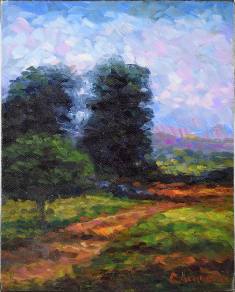 Small Landscape Painting Canvas 3,398 For Sale on 1stDibs