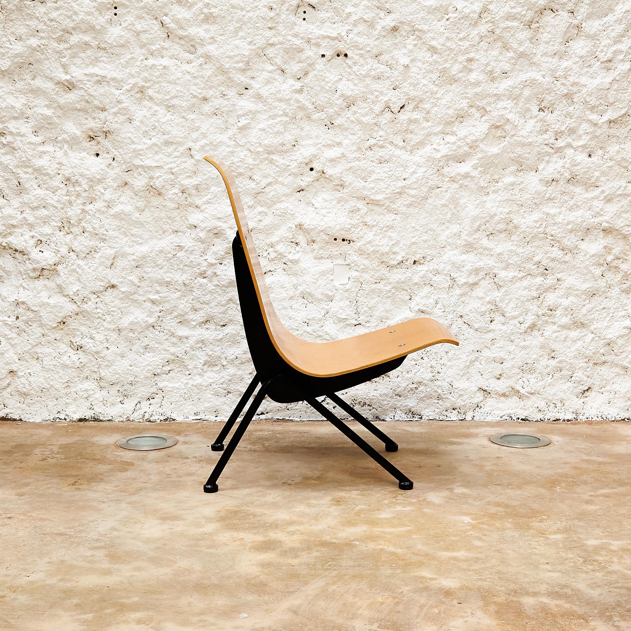 Anthony Chair After Jean Prouve, circa 2000 In Good Condition In Barcelona, ES