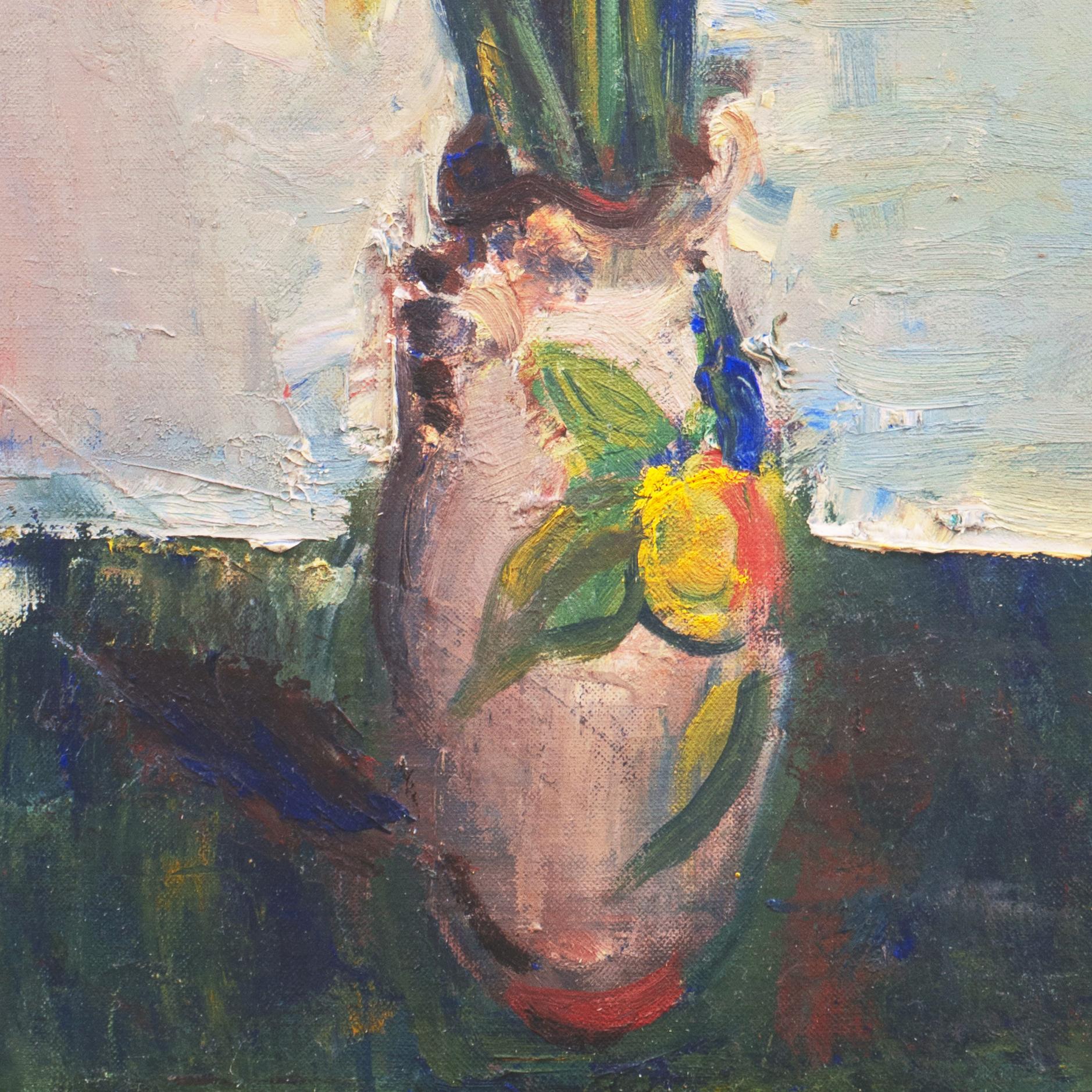 « Still Life of Daffodils », Lituanien, Art Institute of Chicago - Painting de Anthony Cooper