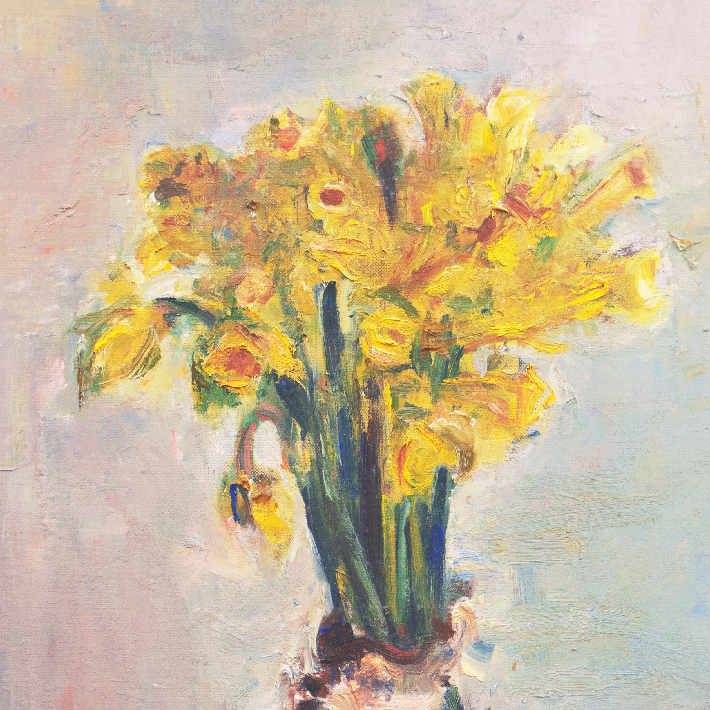 « Still Life of Daffodils », Lituanien, Art Institute of Chicago - Post-impressionnisme Painting par Anthony Cooper