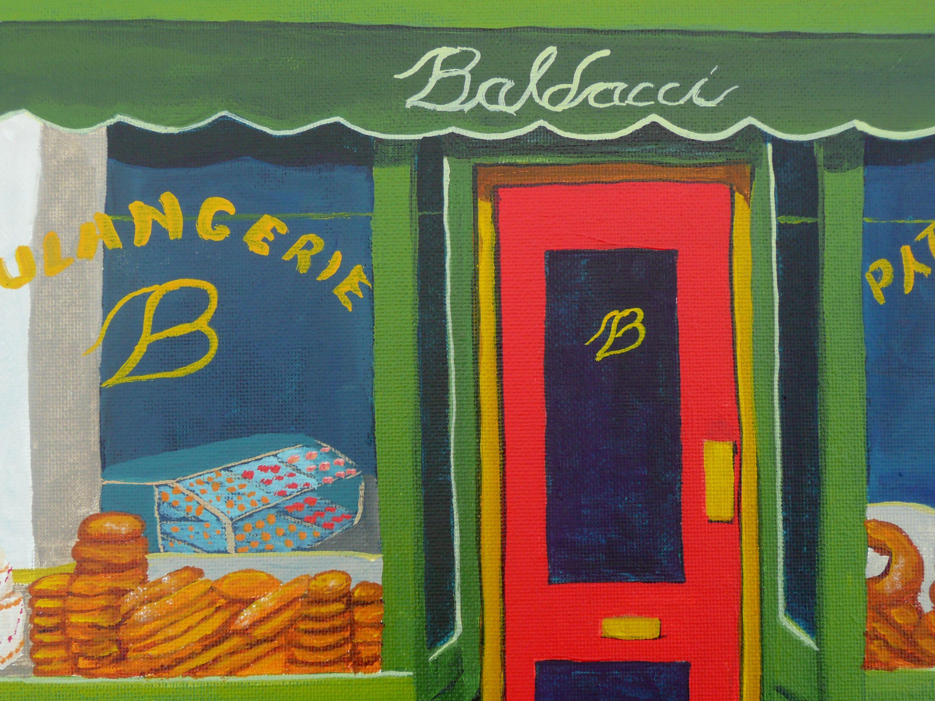 Baldacci Bakery, Painting, Acrylic on Canvas For Sale 1