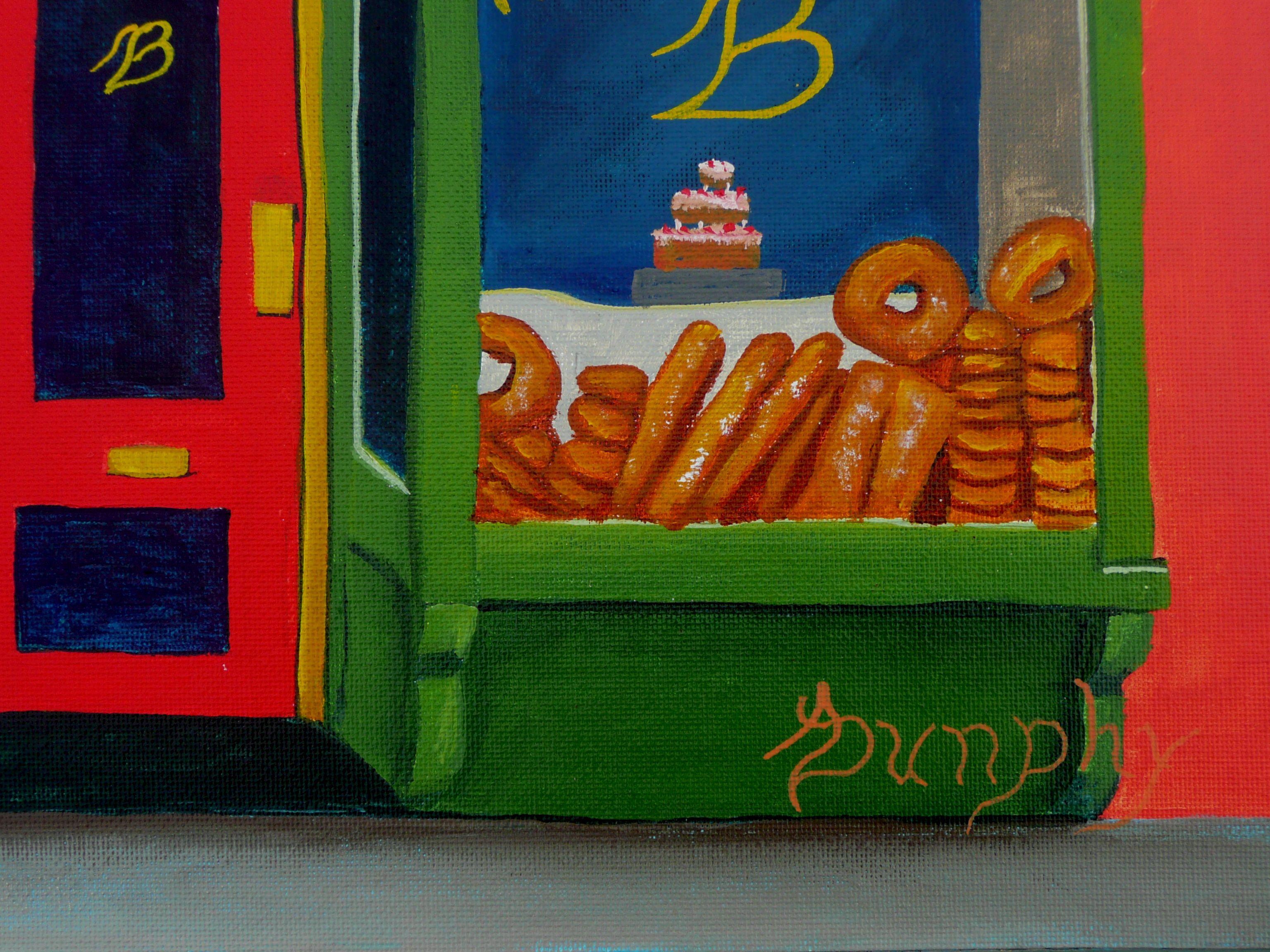 Baldacci Bakery, Painting, Acrylic on Canvas For Sale 2