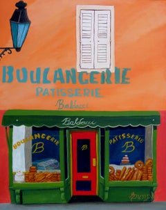 Baldacci Bakery, Painting, Acrylic on Canvas