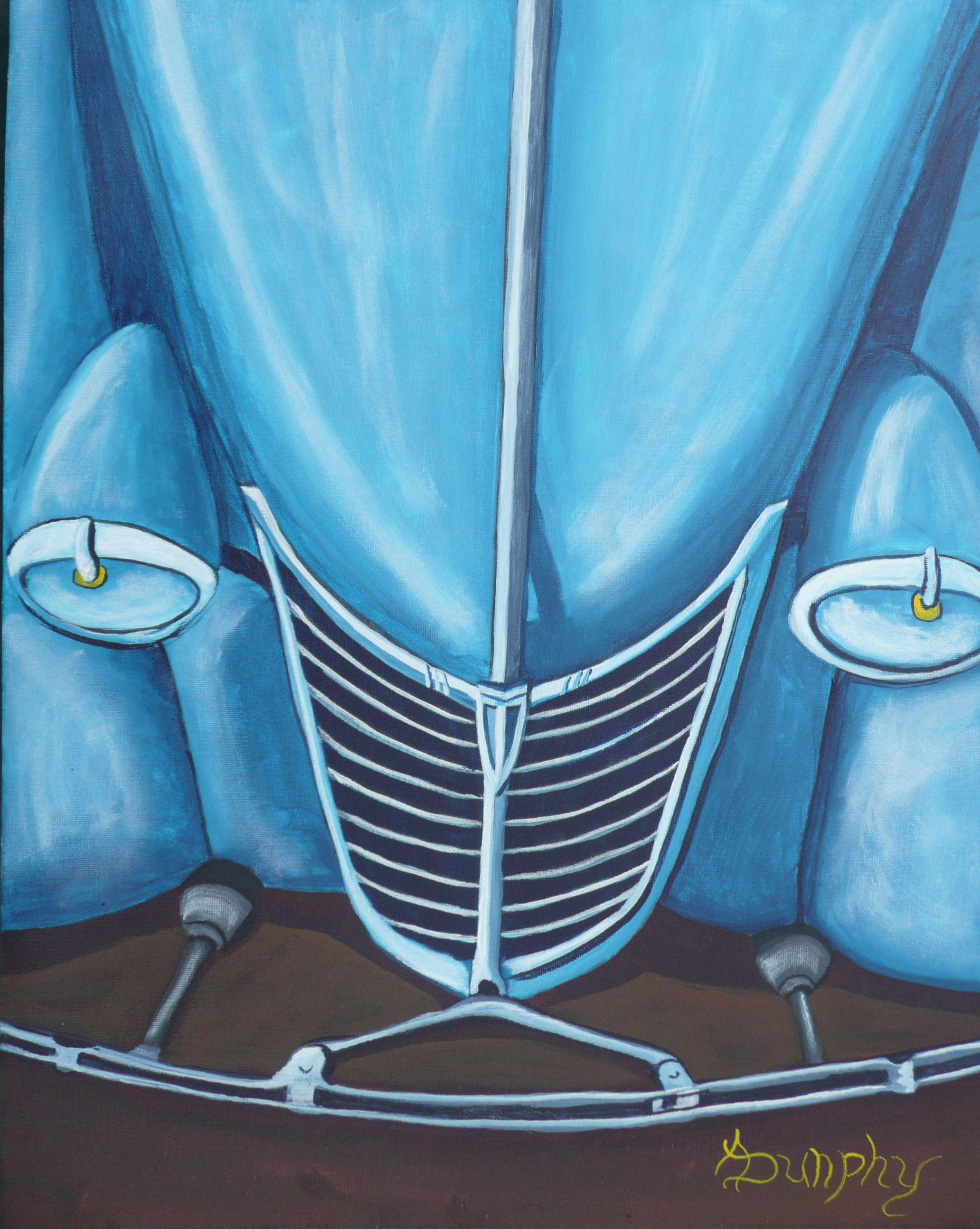 Blau 32, Gemälde, Acryl auf Leinwand