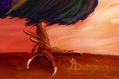 Sfida lanciata, Pittura, Acrilico su tela