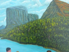 Les enfants jouent, la peinture, l'acrylique sur toile