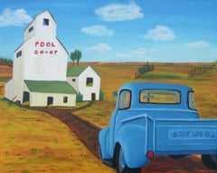 Used Country Living, Painting, Acrylic on Canvas