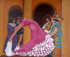 Fiesta, Painting, Acrylic on Canvas
