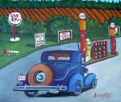 Filling Up, Painting, Acrylic on Canvas
