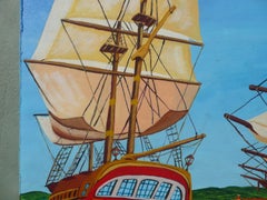 Harbour Drive, Pittura, Acrilico su tela