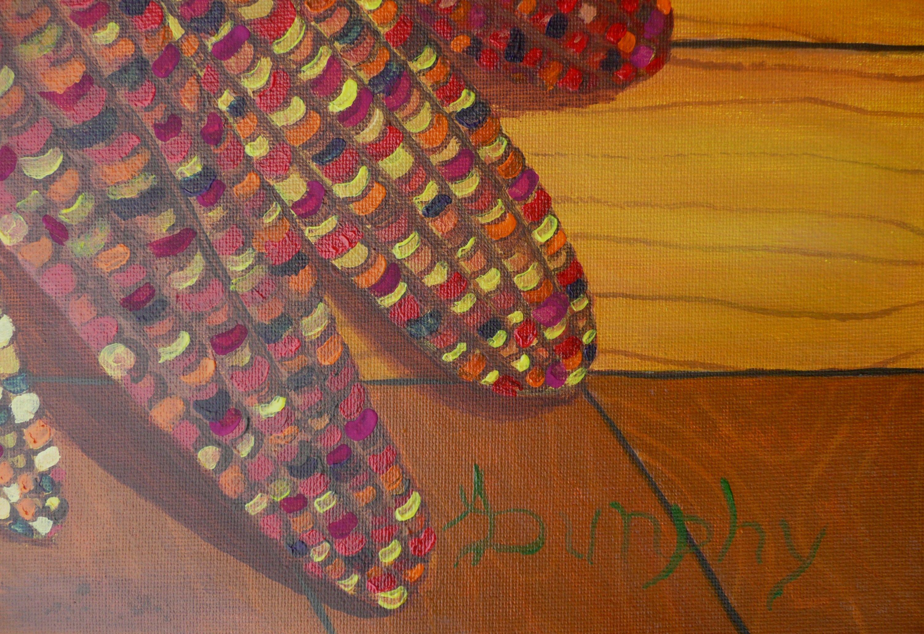 Ernte, Gemälde, Acryl auf Leinwand (Impressionismus), Painting, von Anthony Dunphy