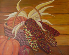 Harvest, Painting, Acrylic on Canvas