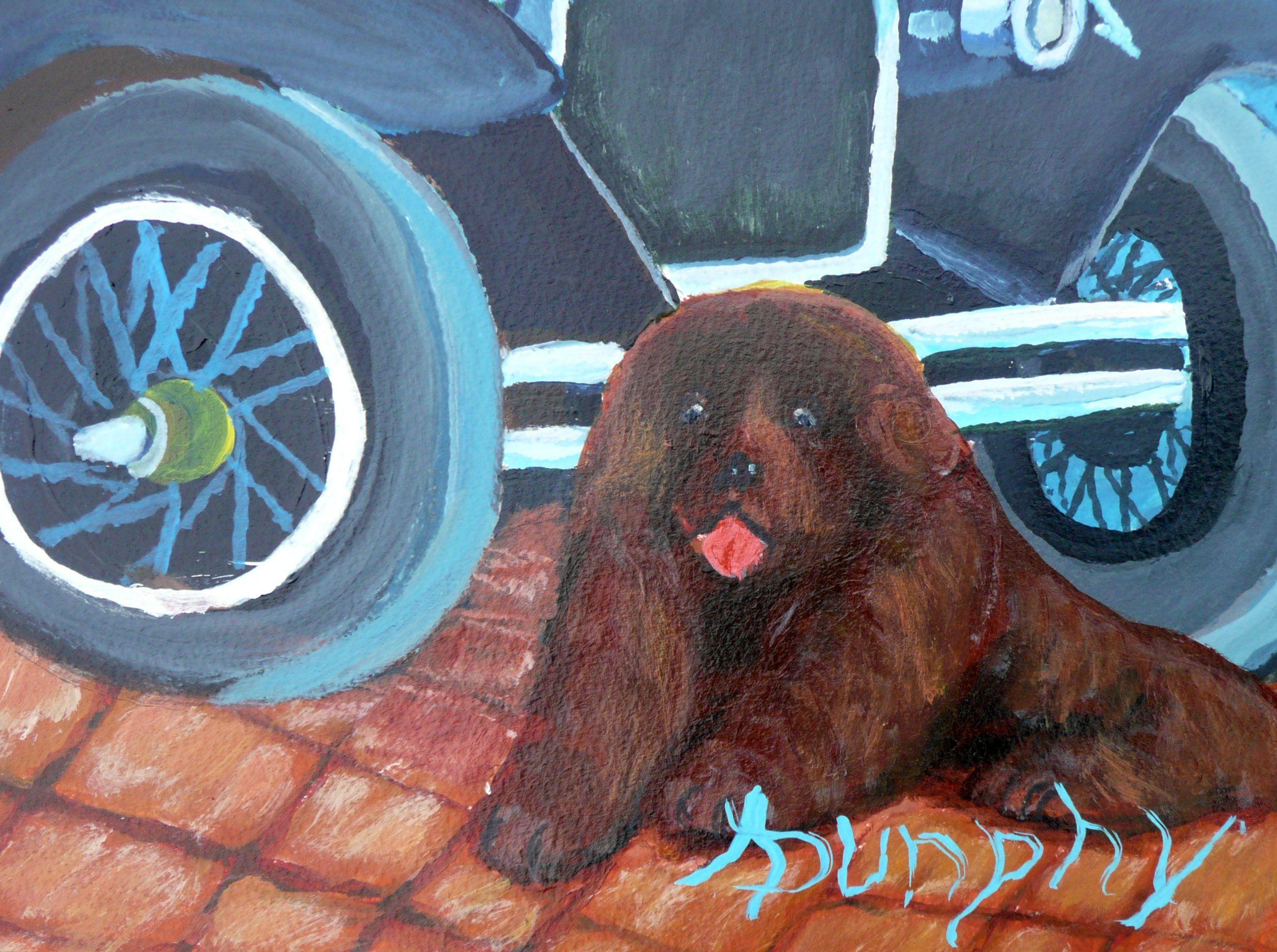Here's To You, Pintura, Acrílico sobre papel en venta 2