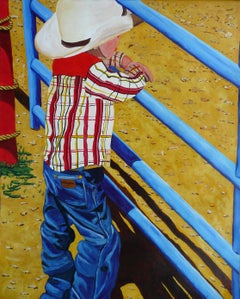 Lil Wrangler, Painting, Acrylic on Paper