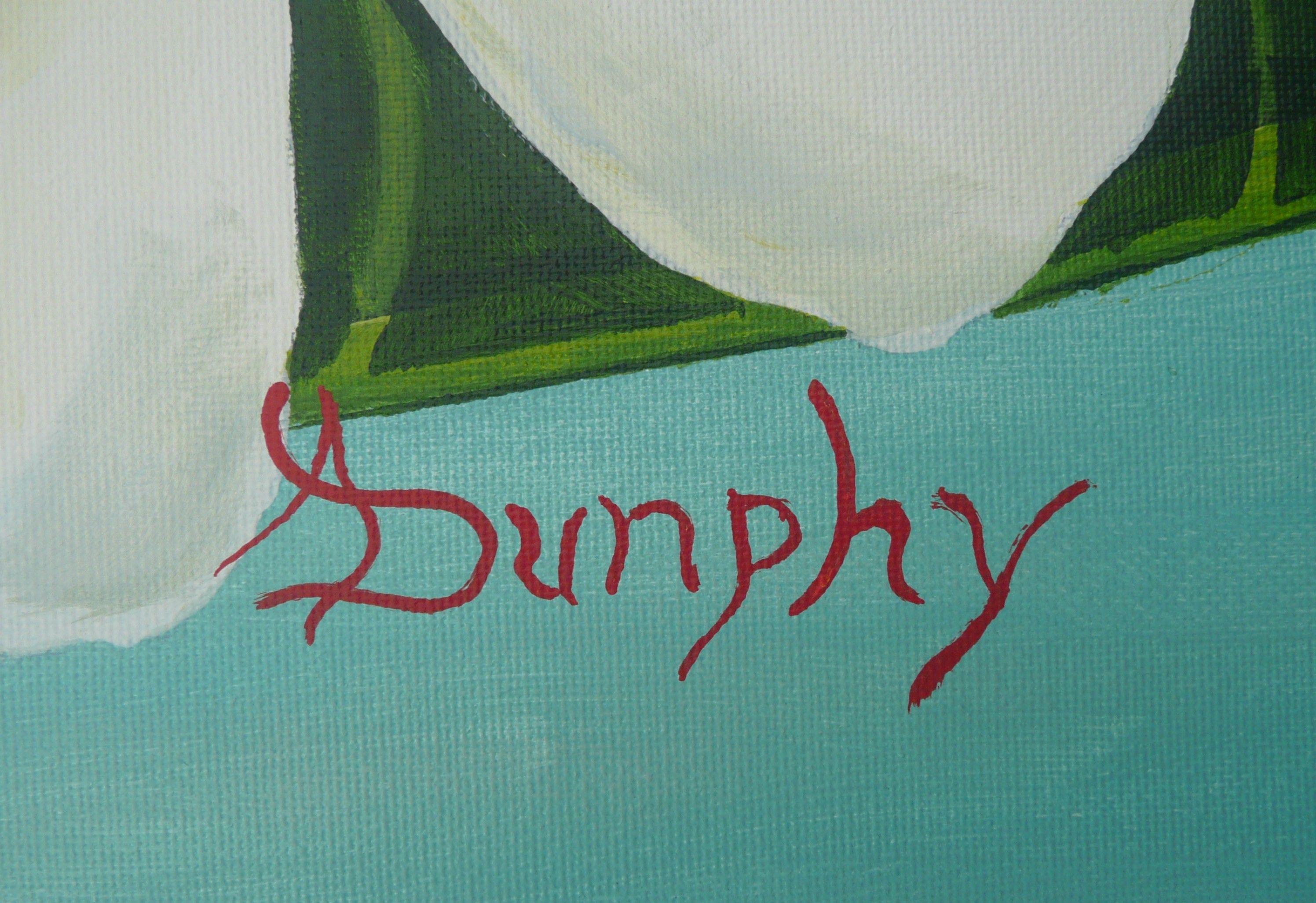 Monarch, Gemälde, Acryl auf Leinwand (Impressionismus), Painting, von Anthony Dunphy
