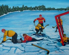 No Goal, Painting, Acrylic on Canvas