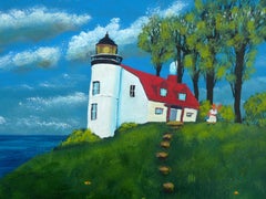 Open Gate, Painting, Acrylic on Canvas