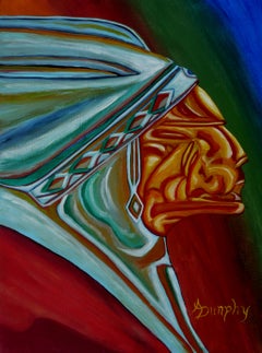 Pontiac in Abstract, Painting, Acrylic on Paper