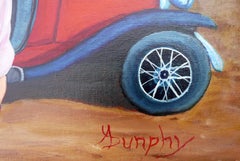 Roadside Bar, Painting, Acrylic on Canvas