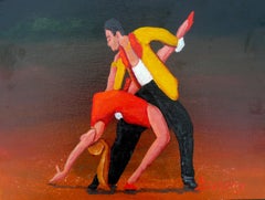 Salsa, Painting, Acrylic on MDF Panel