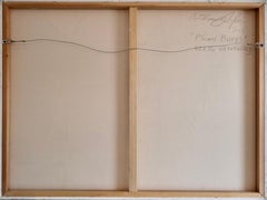 « Provincetown Canteen » d'Anthony Dyke ; peinture à l'huile sur toile, 38" x 48", 2023