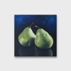 Small Oil Still Life Painting, "Just a Couple of Pairs"