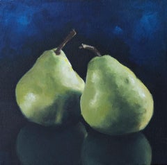Small Oil Still Life Painting, "Just a Couple of Pairs" 