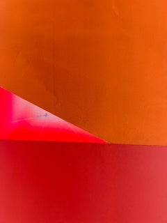 "Niké" 2025 acrylic, gypsum compound & spray paint on canvas