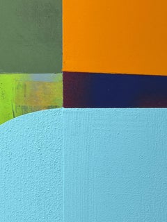 "Speedee" 2023 acrylic, gypsum compound & spray paint on canvas