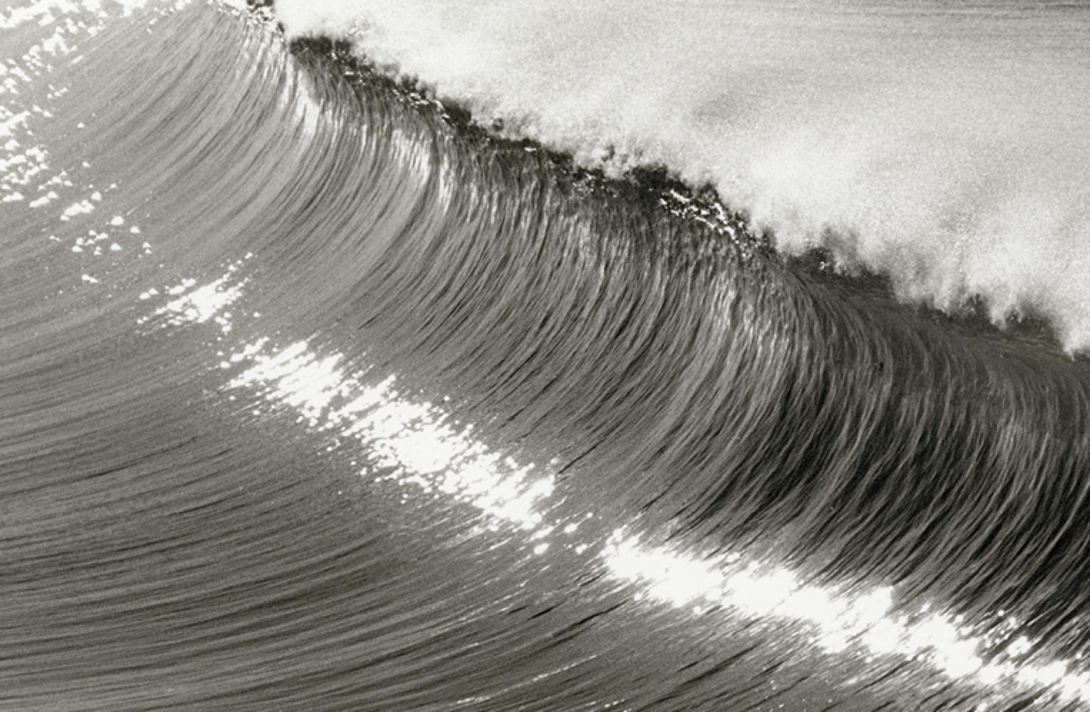 Wave sculptée, plage d'Hermosa, Californie, Anthony Friedkin, États-Unis, Océan, Surf en vente 1