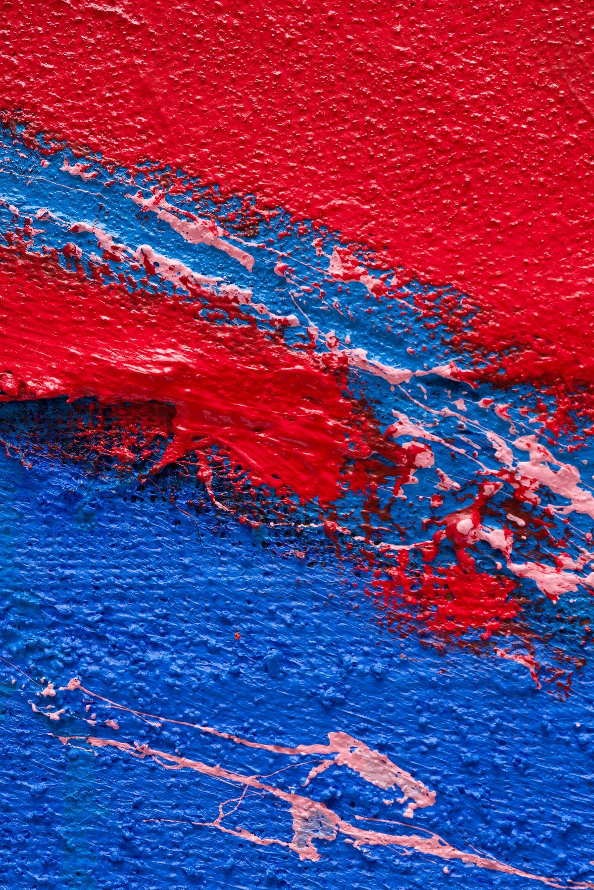 Macchia chiara (Pittura astratta) - Painting Astratto di Anthony Frost