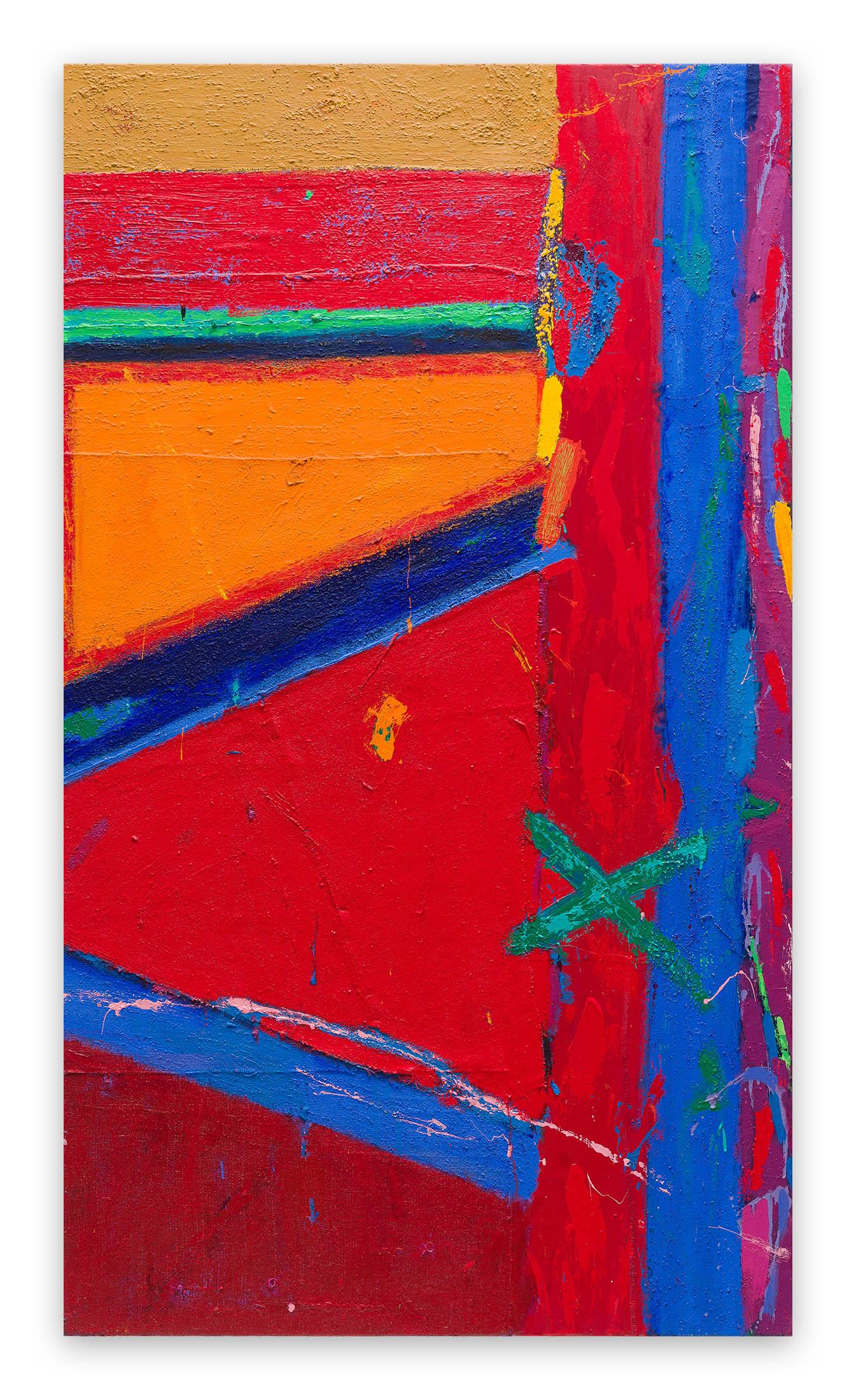 Clear Spot (Abstract Painting)

Acrylic and pumice on sacking, sailcloth and canvas -  Unframed.

Anthony Frost, son of Sir Terry Frost RA, is an English abstract artist whose vibrant, colorful paintings and prints exhibit the raw energy and freedom
