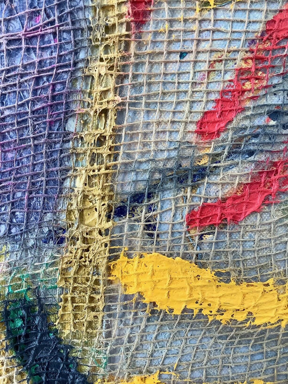 Crack Loud (peinture abstraite) en vente 2