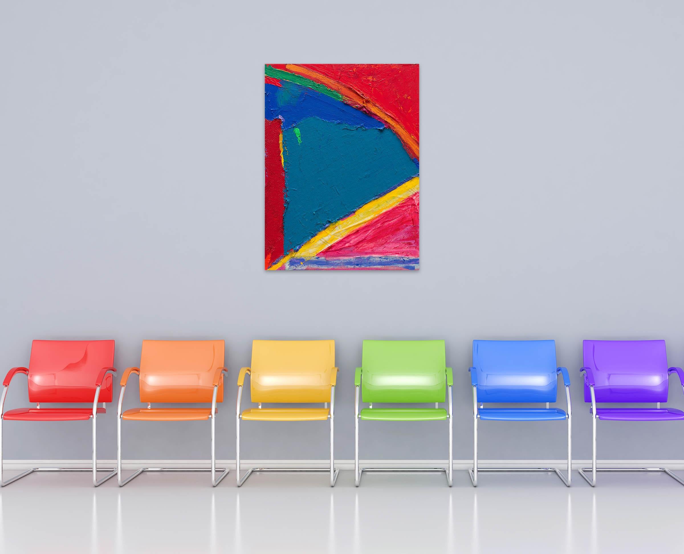Dakota (Pittura astratta) - Painting di Anthony Frost