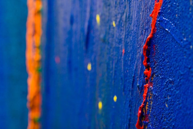 Anthony Frost - Flame Rave (Abstract Painting) For Sale at 1stDibs