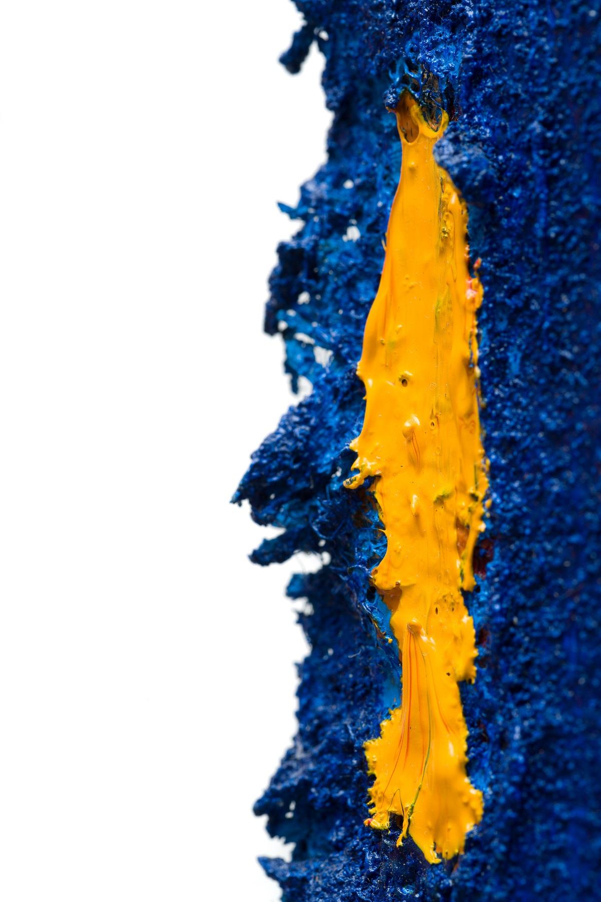 Uomo specchio (pittura astratta) in vendita 1