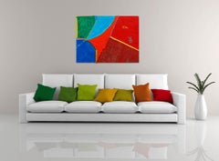 Sun Zoom Spark (Abstract painting)