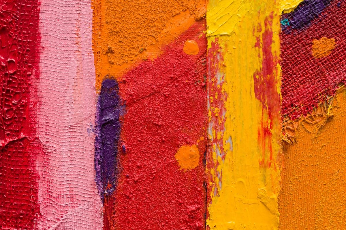 Acrilico e pomice su tela da vela, hessian, rete, scrim, vela e tela - Senza cornice.

Anthony Frost, figlio di Sir Terry Frost RA, è un artista astratto inglese i cui dipinti e stampe vibranti e colorati mostrano l'energia grezza e la libertà della