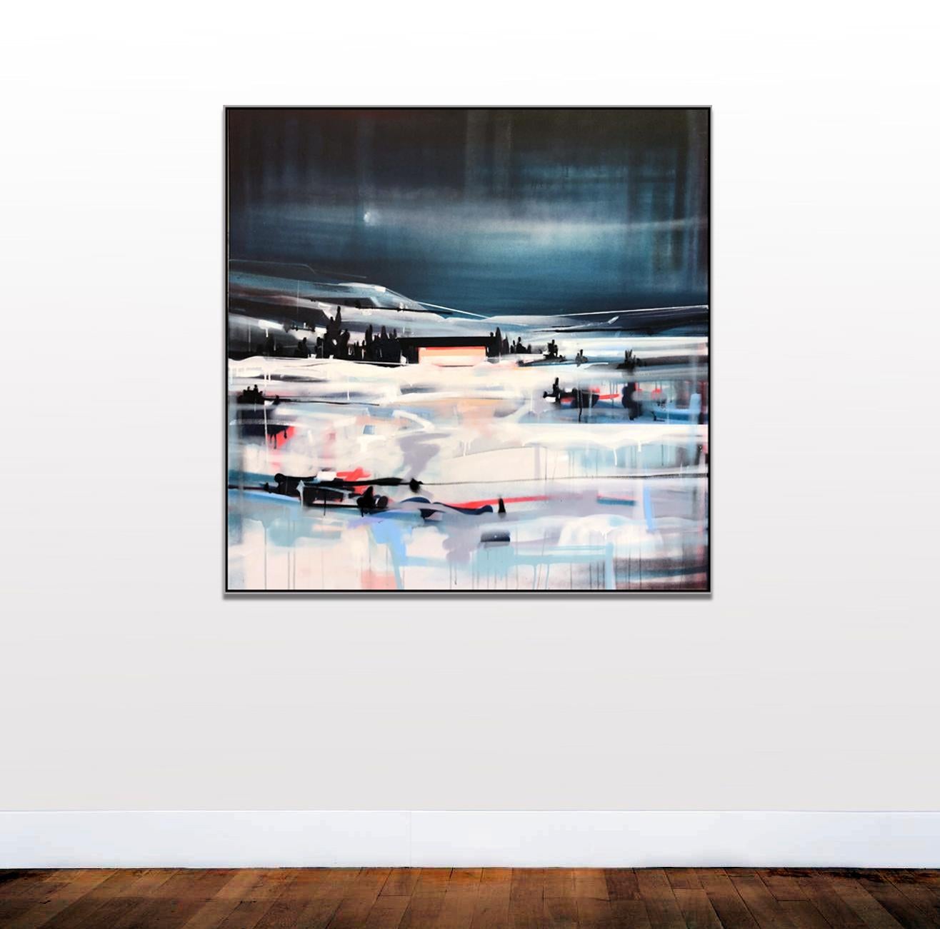 Architecture contemporaine Paysages de l'artiste britannique Anthony Garratt en vente 7