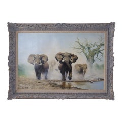Anthony Gibbs Elephant Painting