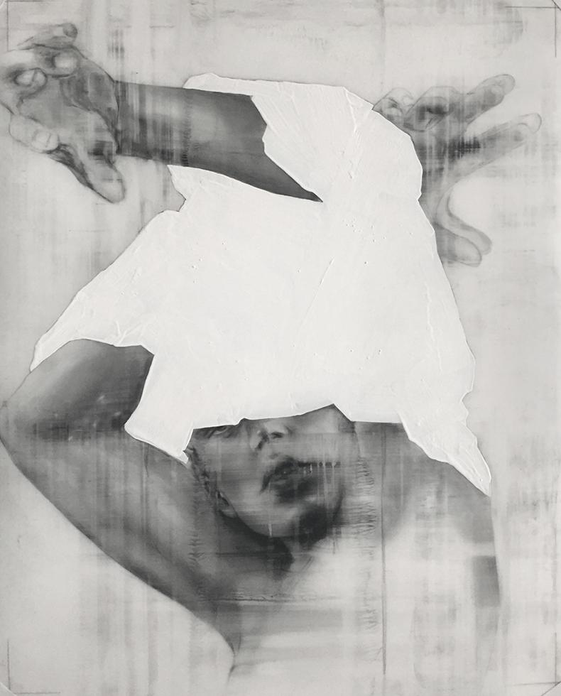 Anonymous Self Portrait XLIV - Mixed Media Art by Anthony Goicolea