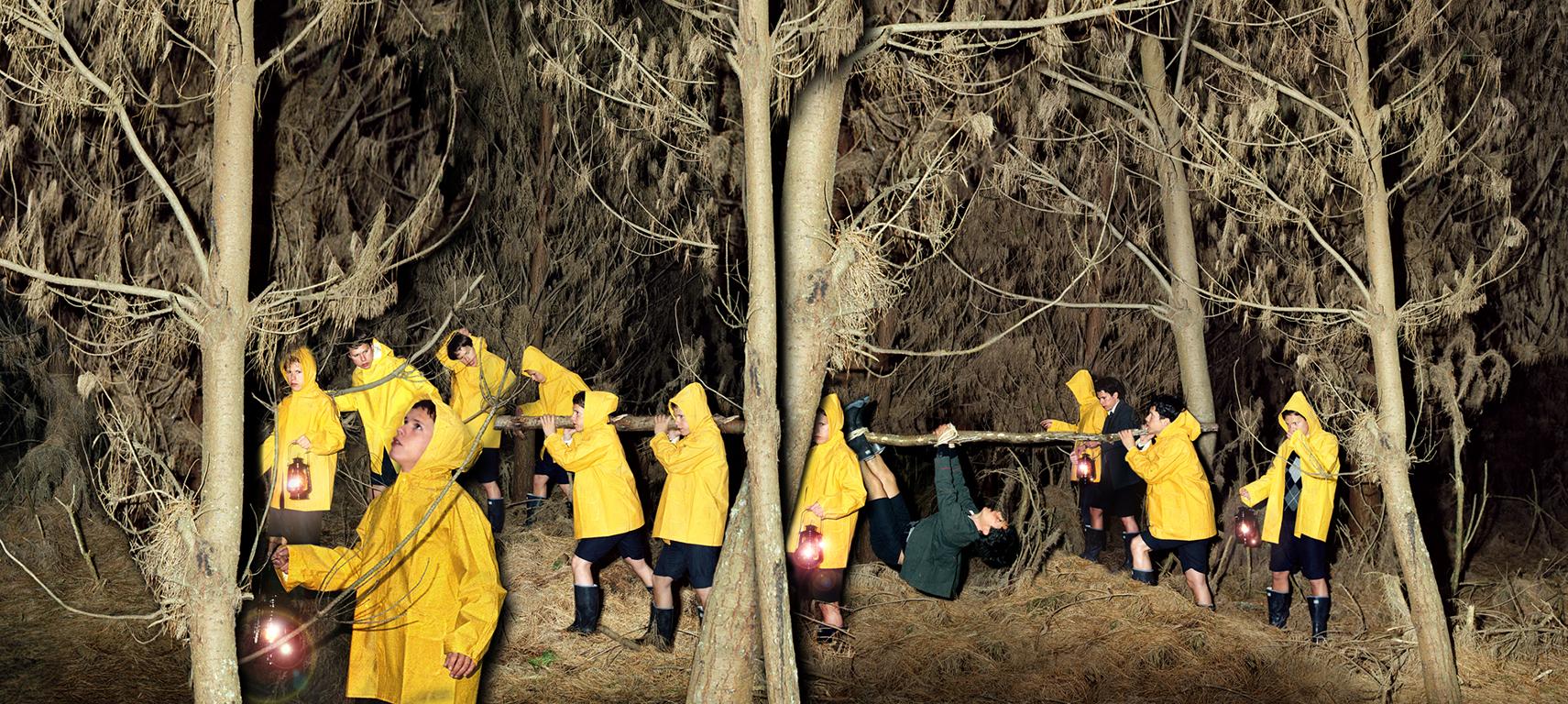 Color Photograph Anthony Goicolea - Cendrier du mercredi