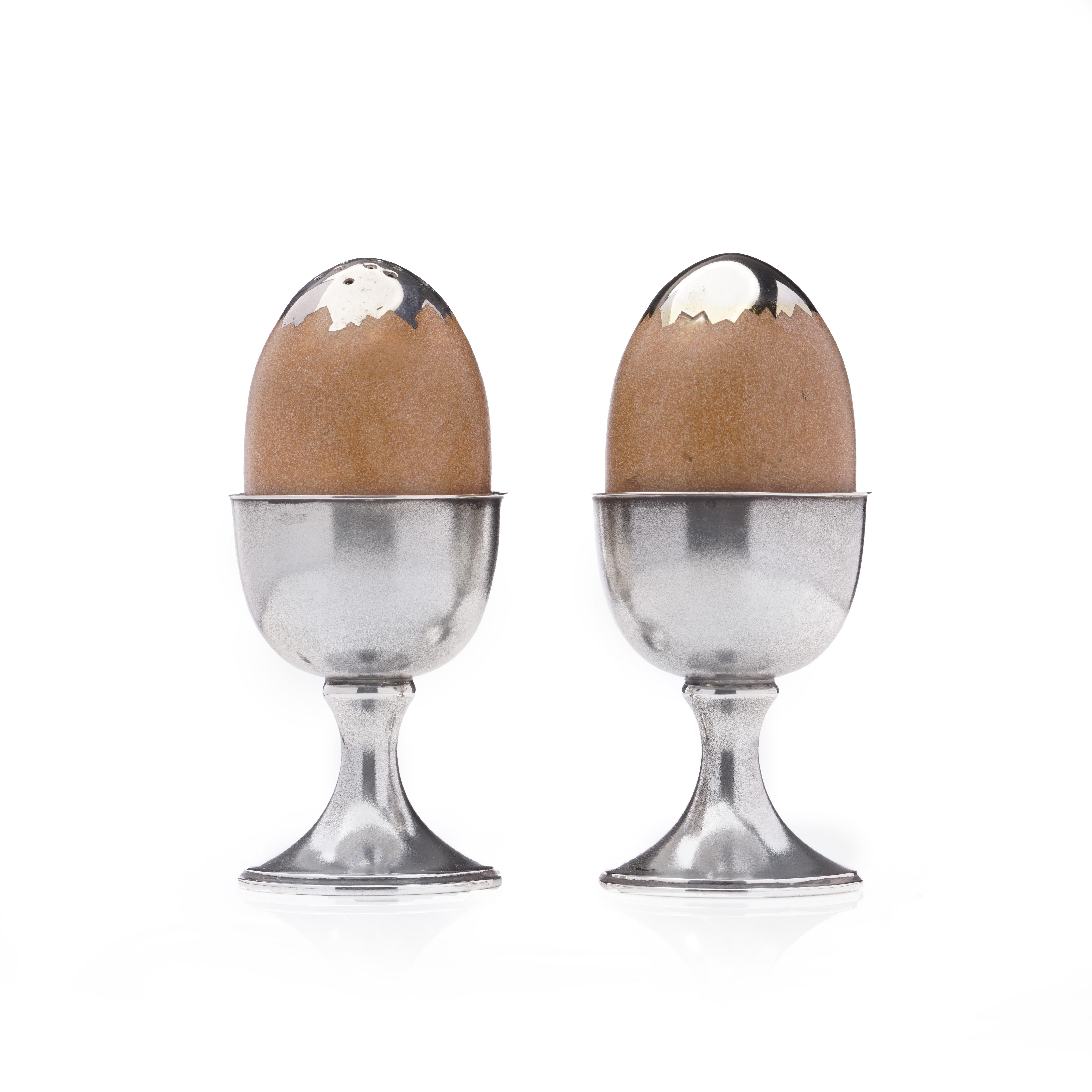 Shakers in argento sterling di Anthony Gordon Elson per sale e pepe in vendita 3