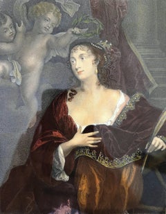 Susan, Lady Belasyse /// Memorie del Conte Grammont Ritratto Reale Incisione d'Arte