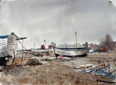 Landscape Drawings and Watercolors